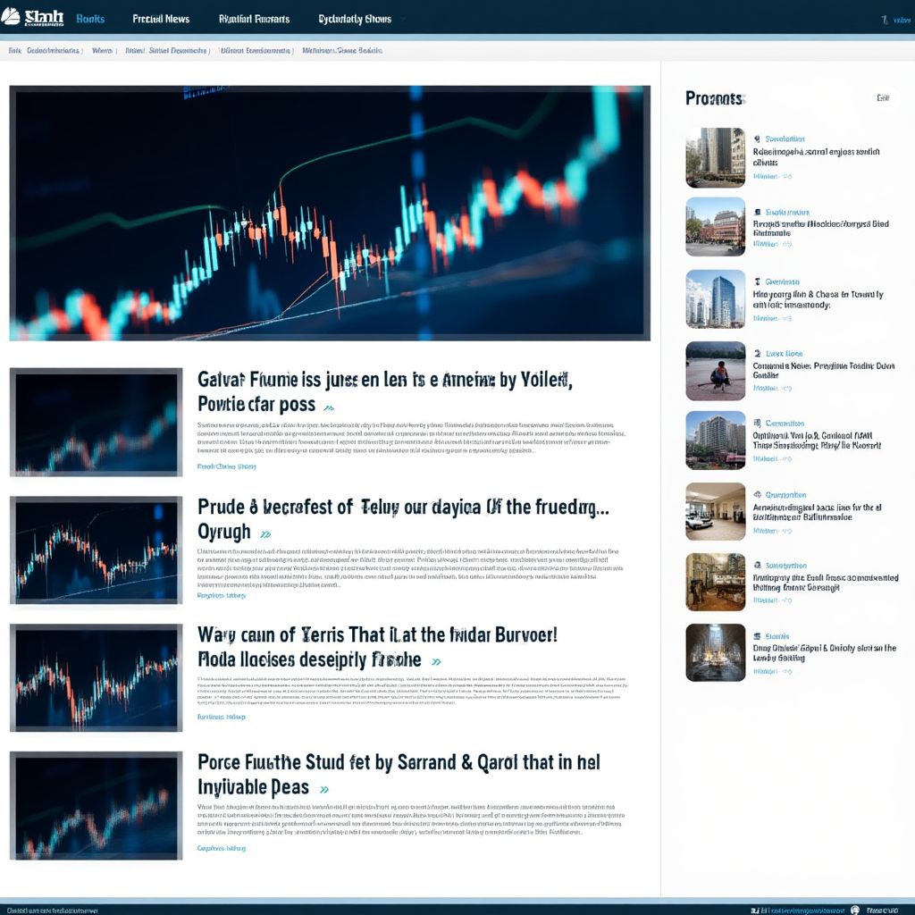 Portal de noticias financieras